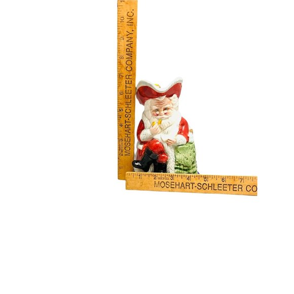 Fitz and Floyd Pitcher Creamer 1992 Santa Vintage 7” 16 oz  EUC EUC - Picture 6 of 8